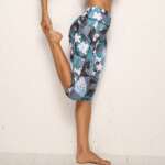 Woman Tights Casual Cropped Female Leggings For Fitness Women Yoga Pants with Side Pockets 4