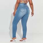 Jeans For Women High Waist Stretch Denim Trousers Mom Jeans Pencil Pants Casual Comfort Trousers Oversize 2