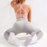 Fitness Leggings Women Sexy Seamless Leggings Hollow Printed Workout Pants Push Up Slim Elasticity 6