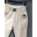 Summer Korea Fashion Women Elastic Waist Loose White Jeans All-matched Casual Cotton Denim Harem Pants S982 6