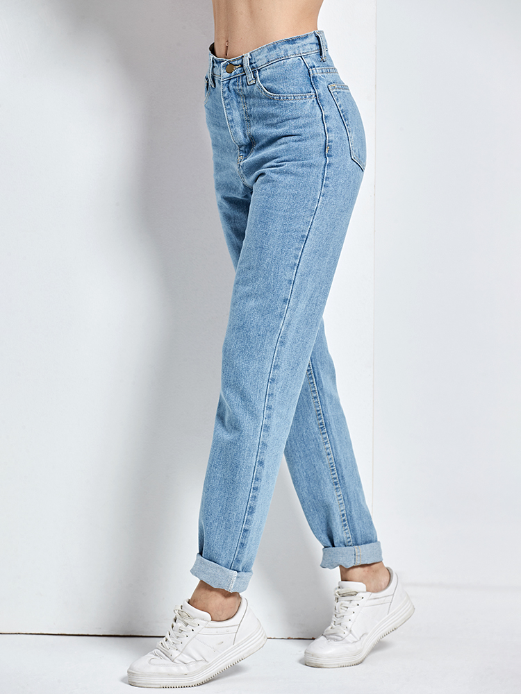 2022 Harem Pants Vintage High Waist Jeans Woman Boyfriends Women's Jeans Full Length Mom Jeans Cowboy Denim Pants Vaqueros Mujer 3