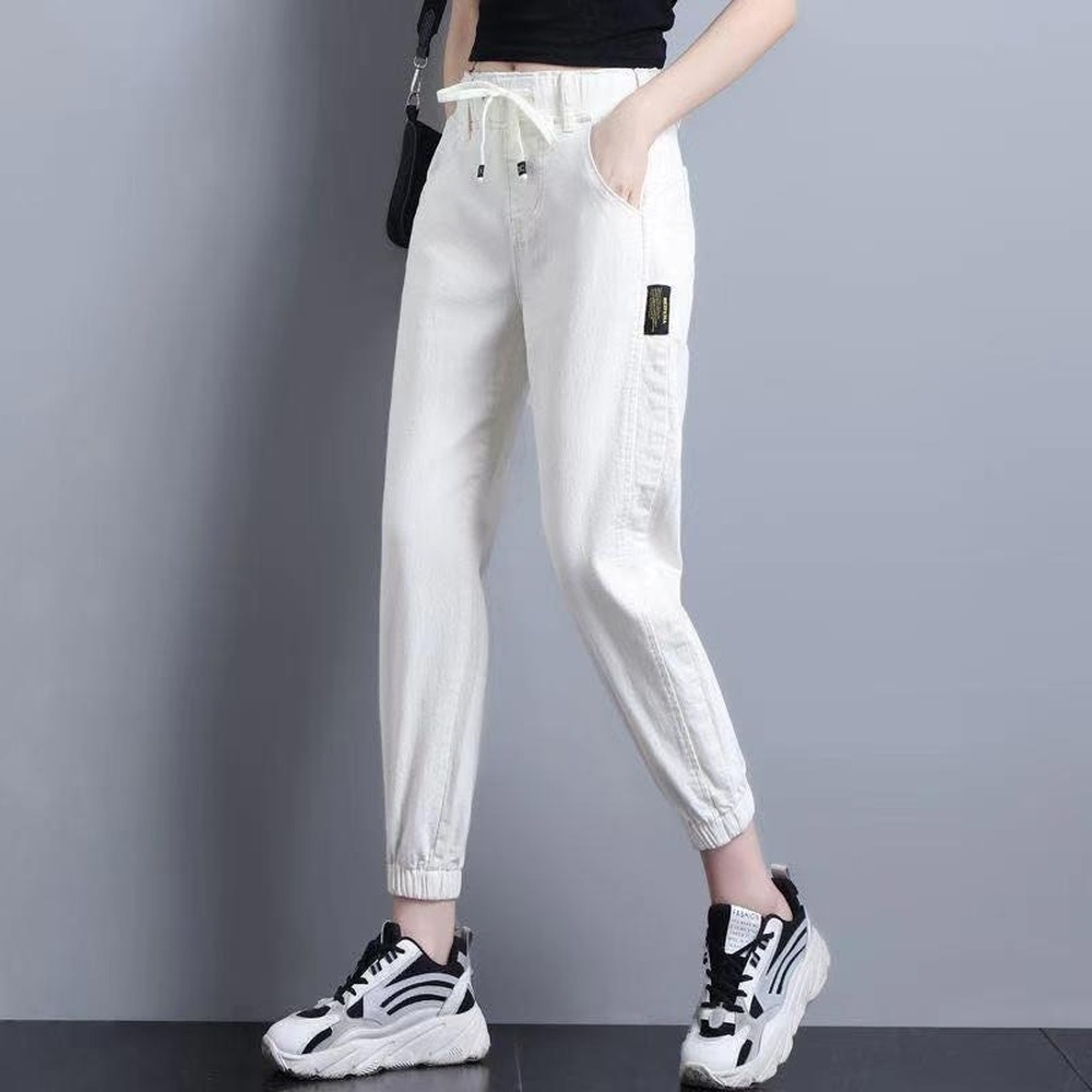 2022 Harem Pants Vintage High Waist Jeans Woman Women's Jeans Ankle Length Mom Jeans Cowboy Denim Pants jeans for women jeans 3